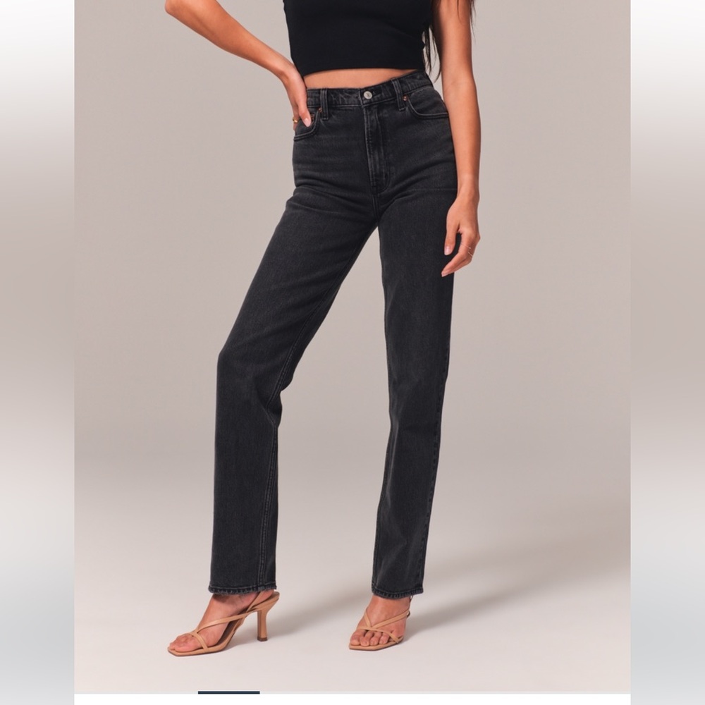 Ultra High Rise 90s Straight Jean - 34 short